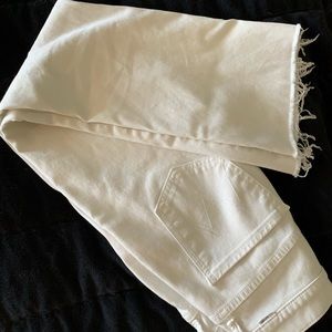 Sz27 white Mother jeans